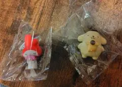 サンリオ ぬいぐるみといっしょフィギュア マイメロとポムポムプリン ２個セット