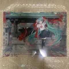 初音ミク　KYOTO NIPPON FESTIVAL アクリルパネル 初音ミク KYOTO NIPPON FESTIVAL アクリルパネル 初音ミク