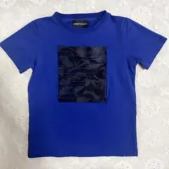 EMPORIO ARMANI アルマーニ　半袖 Tシャツ 6A 青　ブルーのサムネイル