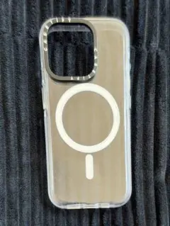【CASETiFY】iPhone15Pro -ClearCaseMagSafe
