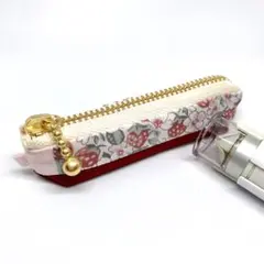 ハンドメイド★212.ミニマム印鑑ケース(9cm)　コインケース