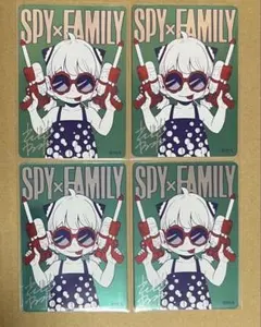 SPY×FAMILY ナツコミ 4枚セット　アーニャ　スパイファミリーのサムネイル