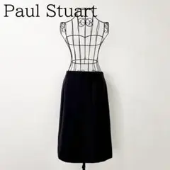 Paul Stuart ポールスチュアート ウール100% ひざ丈フレアスカートのサムネイル