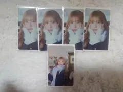 NiziU ハピドロ マユカ トレカ5枚