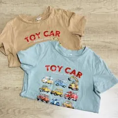 shein 車　Tシャツ　2枚セット　90cmのサムネイル