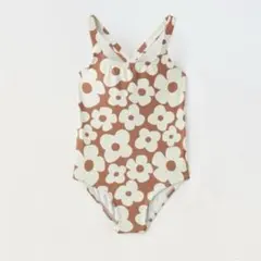 ザラ　フラワー　スイムウェア　ベビー水着