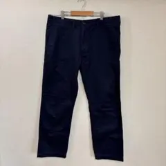ユニクロ　UNIQLO ネイビー レギュラーフィットチノパン