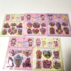 ラブブ水シールセット