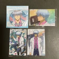 ３年Z組銀八先生　缶バッジ　ウェハースカード×２　レア×１　銀八先生セット