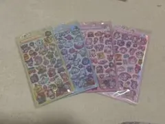 正月限定値下げ‼️ボンボンドロップ風3Dぷくぷくシールサンリオ4種類