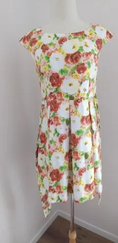 ROPE PICNIC　花柄ワンピース