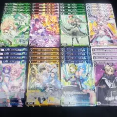 ウィクロス8月最新プロモPRノーマル仕様6種各4枚セット。 - メルカリ