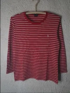 3331　美品　ラルフ　ローレン　スポーツ　長袖　ボーダー　tシャツ