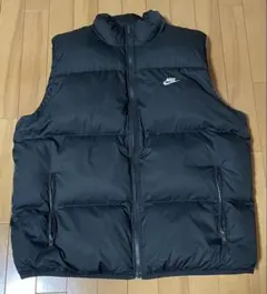 【状態良好】 NIKE ダウンベスト ブラック XLサイズ