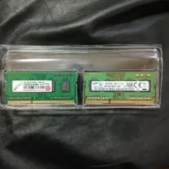 ノートパソコン用　4GBメモリ☓2枚　SAMSUNG Transcend