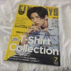 FINEBOYS 2020年夏号 Tシャツコレクション　目黒蓮