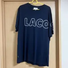 LACOSTE メンズ Tシャツ ネイビー FR 5 US L