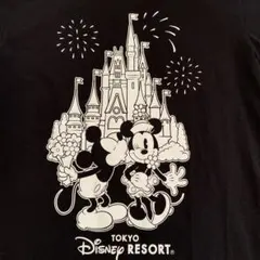 Disney ディズニー ミルクフェド コラボ ブラック Ｔシャツ L 半袖のサムネイル