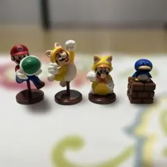 マリオ・ルイージ チョコエッグ人形4個