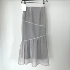 【&g’aime】シアーマーメイドスカートのサムネイル