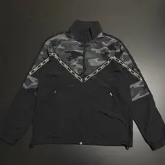 美品 RVCA ルーカ ナイロンジャケット カモフラ柄 ブラック メンズ Mのサムネイル