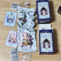 【原神・公式】　ポップマート　フィギュア　新品　1箱セット トレーディングフィギュア】POPMART 原神 ドレスアップ ドリーム ちび