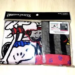 ✨✨オススメ✨✨USJ ホラーナイト スヌーピー 公式 ミニタオル２枚