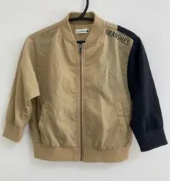 branshes ジャケット 100cm ベージュ/ブラック