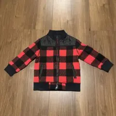 ①GAP ベビーギャップ　3years 100cm チェック柄ジャケット