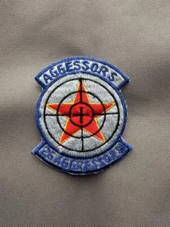 ワッペン　米軍　アグレッサー