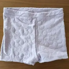 ●未使用 Cottononラベンダー花柄 水着下のみ 9-10歳セット割あり●