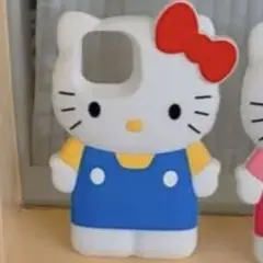 ハローキティ iPhone13ケース シリコン製