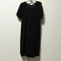 マタニティ フォーマルワンピース ブラック