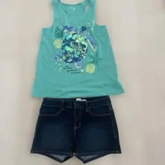 GAPタンクトップとショートパンツセット 140