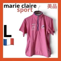 （美品）marie claire GOLF レディース ハーフジップスニード　Lのサムネイル