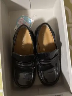 ブラックローファー 19.0cm タグ付き子供用