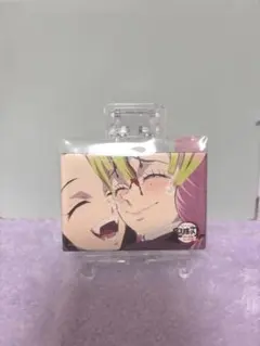 鬼滅の刃 甘露寺蜜璃 竈門禰豆子 場面写スクエア缶バッジB