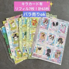 【キラ有】63枚カード リフィル付 ワンタメ