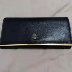 Rii様専用Tory Burch 黒 長財布 ゴールド金具