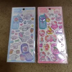 平成ハッピーフォン シール キティ シナモン　シール　正規品