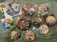 僕のヒーローアカデミア　 爆豪勝己　缶バッジ10点セット