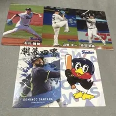 ヤクルトスワローズ 4選手＆つば九郎セット