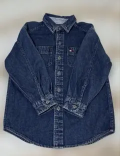 TOMMY HILFIGER デニム長袖ボタンシャツ 5歳 男の子女の子
