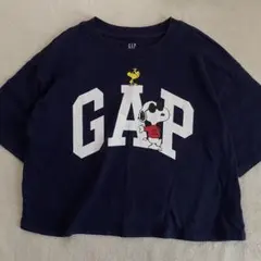 GAP スヌーピー Tシャツ S ネイビー S
