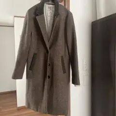Harris Tweed CHIME チェスターコート ブラウンのサムネイル