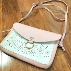 ピンク ショルダーバッグ/スマホポーチ