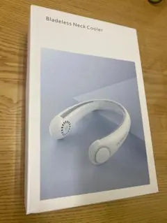 【新品未使用•送料無料】首掛け扇風機BladelessNeckCooler白色