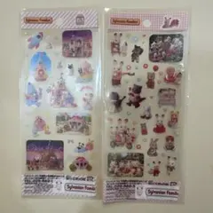【正規品】シルバニアファミリー　クリアシール2枚