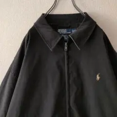 希少サイズ☆90s ポロバイラルフローレン 刺繍 裏地チェック スウィングトップ