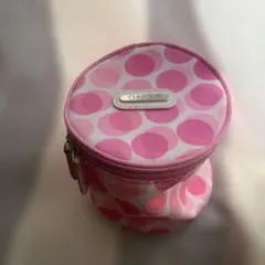 CLINIQUE ドット柄 ポーチ